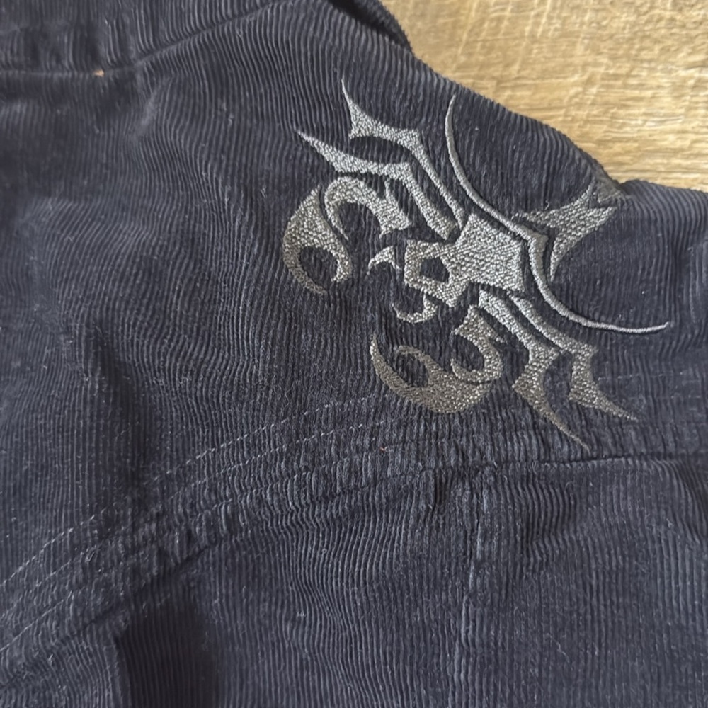 Billtornade Black Coderoy Scorpio Button Up Size Small - Picture 5 of 5